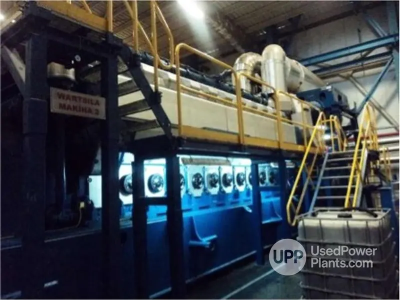Wärtsilä / Caterpillar 2 x 20V34SG + 4 x Cat 3520C + Skoda ST – 27.7 MW gas engine chp/cc plant