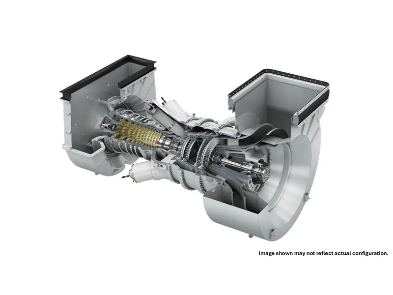 Siemens SGT-400 – 14.4 MW turbine-generator set (representative photo)