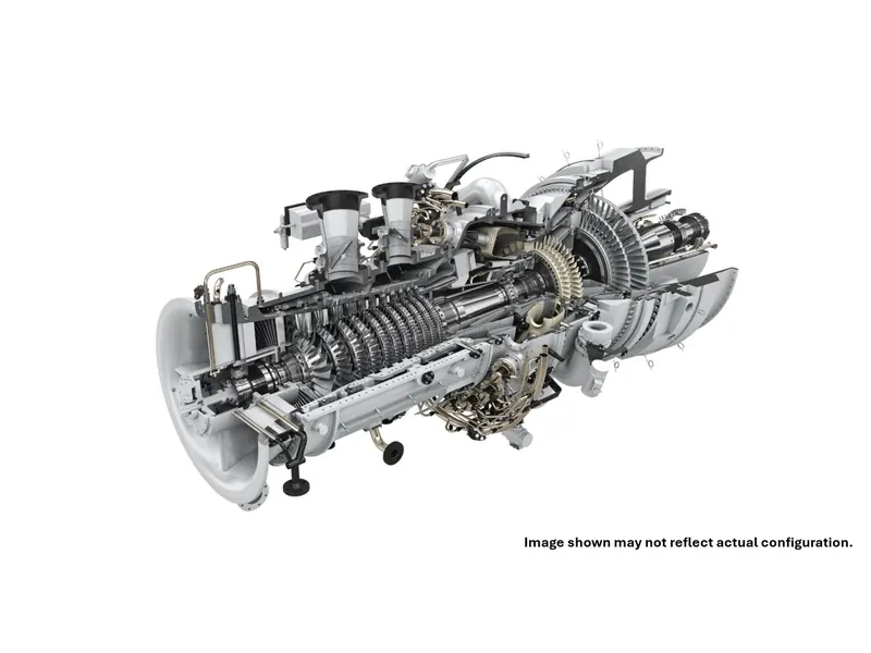Siemens SGT-700 DLE – 25 MW turbine-generator set (representative photo)