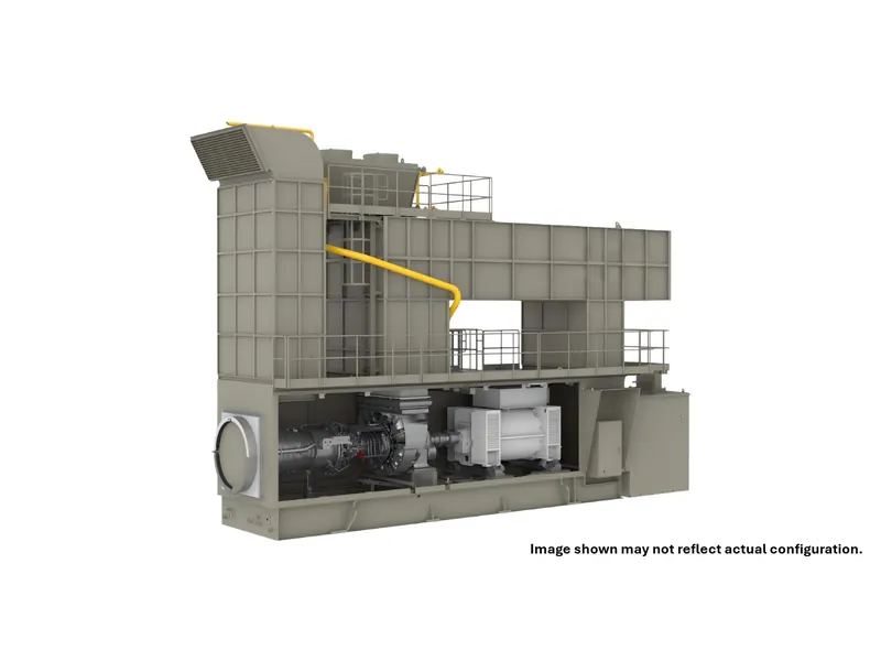 Solar Turbines Taurus 70 – 7.9 MW turbine-generator set (representative photo)