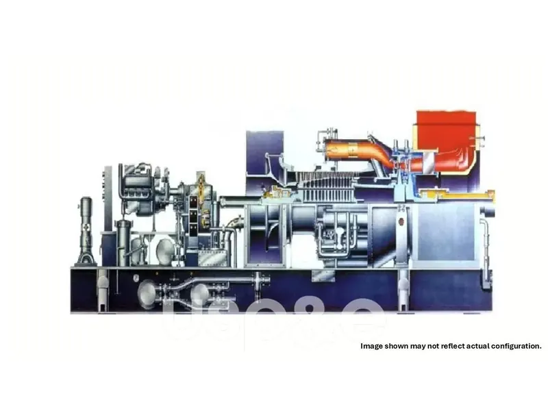 GE Frame 5 (M5001), 3 units – 23 MW turbine-generator set (representative photo)