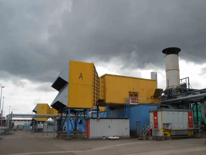 GE Frame 6B (PG6541B) – 40 MW turbine-generator plant