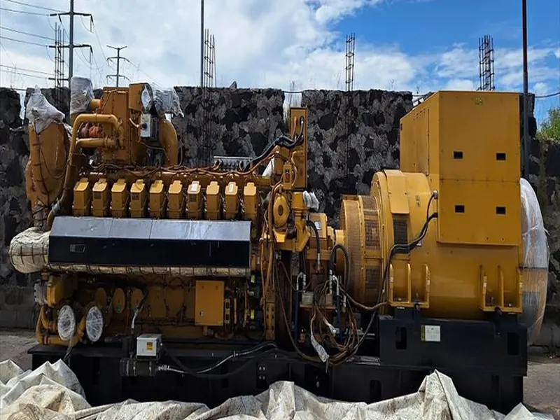 Caterpillar G3520H – 2.47 MW gas genset